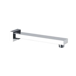 300mm Chrome/Matte Black Shower Arm (Wall Model)