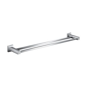 Remarkable Square Double Towel Rails 75cm