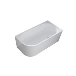 Cape II 1500 Back To Wall Freestanding Bath (Left-Hand direction)