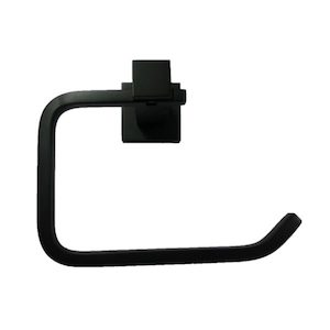 Remarkable Square Range Toilet Roll Holder Black