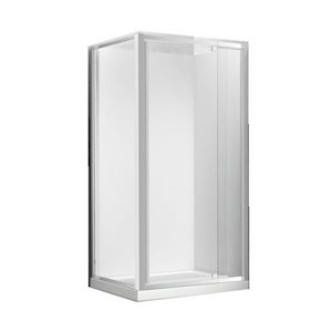 Milford 1000X900 Corner Pivot Door Shower in White