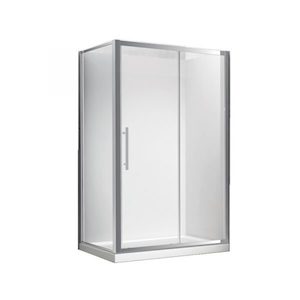 Milford 1200X1000 Corner Single Sliding Door Shower in Chrome – Extra High