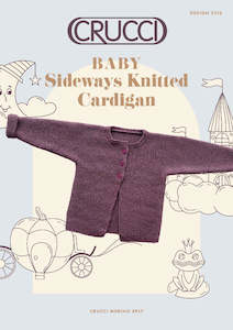 Crucci Knitting Pattern 2312 Baby Cardigan