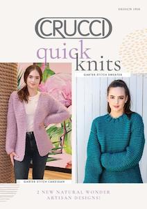 Crucci Knitting Pattern 1910 Artisan Quick Knits