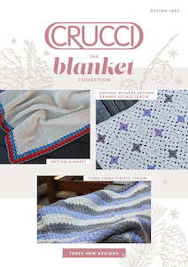 Homewares: Crucci Knitting Pattern 1862 The Blanket Collection