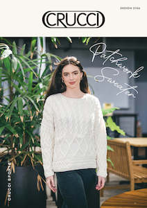 Crucci Knitting Pattern 2106 Patchwork Sweater