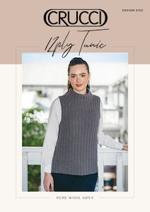 Crucci Knitting Pattern 2122 12ply Tunic