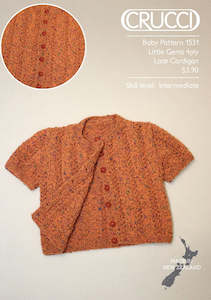 Crucci Pattern 1531 Little Gems Cardigan