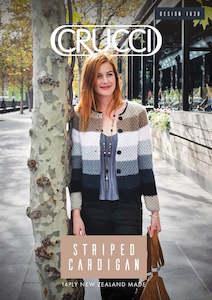 Crucci Knitting Pattern 1630 Sloppy Joe / Sporte Cardigan