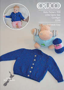 Crucci Pattern 1518 Little Gems Cardigan