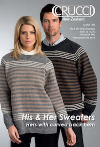 Mens Patterns: Crucci Pattern 1414 Natural DK 8ply