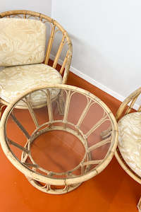 Gift: Vintage Round Cane Table