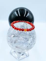 6mm Crystal Bead Bracelet