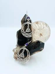 Triqueta Celtic Earrings.