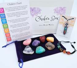 Chakra Box Tumbled Stones #6