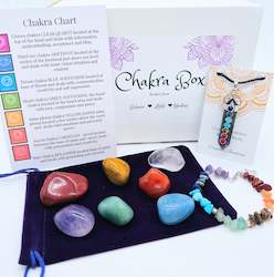 Chakra Box Tumbled Stones #3