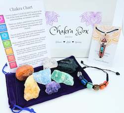 Chakra rough stones #6