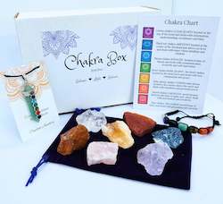 Chakra Box Rough Stones #2