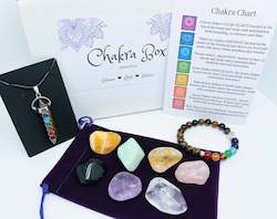 Chakra Box Tumbled Stones #4