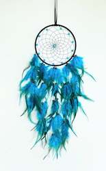 Jewellery: Turquoise Feather Dream Catcher