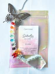 Jewellery: Rainbow Large Butterfly Sun Catcher.