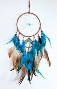 Tree Of Life Turquoise Dream Catcher