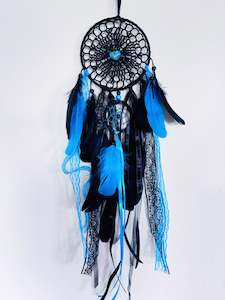 Turquoise Double Ring Dream Catcher