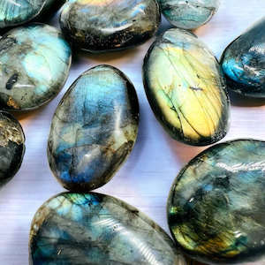 A Grade Labradorite Polished