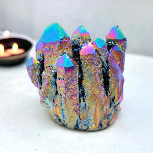 Jewellery: Rainbow Aura Quartz 125g