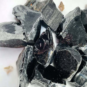 Black Obsidian Rough 170-180g