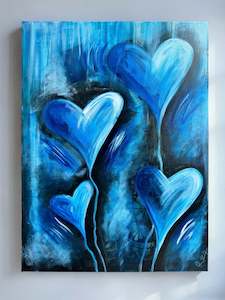 Jewellery: Original NZ Art “ Dancing Hearts “