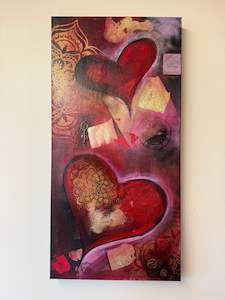 Original NZ Art “ Passion #2 “