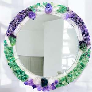 Jewellery: Ocean Heart Crystal Mirror