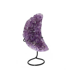 Amethyst Half Moon