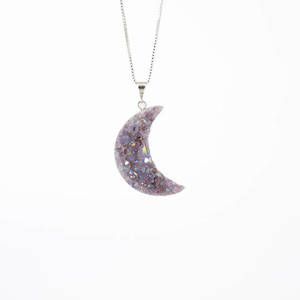 Products: Aura Amethyst Druze Pendant