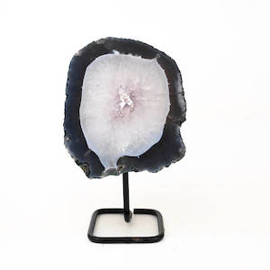 Amethyst Slab on Stand