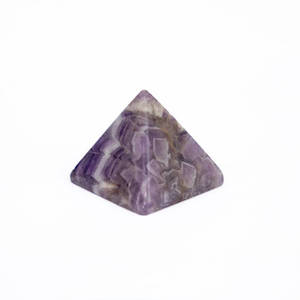 Chevron Amethyst Pyramid