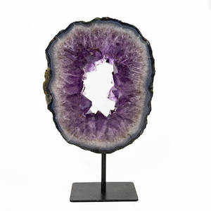 Amethyst Slab on Stand