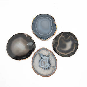 Agate Coaster Set