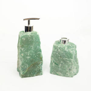 Aventurine Soap Dispenser & Diffuser Set