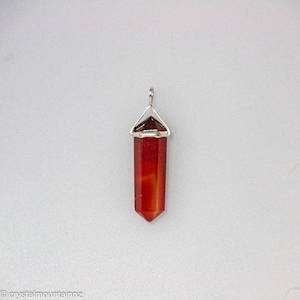 Products: Carnelian Double Point Pendant