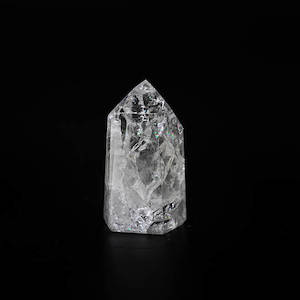 Crackle Quartz Polished Point