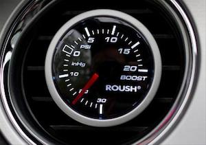 Panel beating: 1994-2023 ROUSH MUSTANG MECHANICAL BOOST GAUGE 2/1