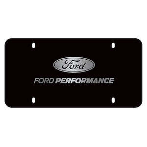 Ford Performance Black Stainless Steel Marque Plate