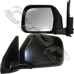 8127016-53G  - MIRROR - CNR MOUNTED - MANUAL - L/H - BLK - TO SUIT TOYOTA HILUX 2WD 1999-01