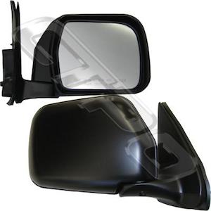 8127016-54G  - MIRROR - CNR MOUNTED - MANUAL - R/H - BLK - TO SUIT TOYOTA HILUX 2WD 1999-01