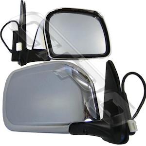 8127016-56G  - MIRROR - CNR MOUNTED - ELECT - R/H - CHR - TO SUIT TOYOTA HILUX 4WD 1999-01