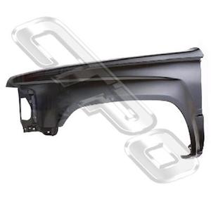 Automotive component: 8123031-1 - FRONT GUARD - L/H - W/O ANT & LAMP HOLE - TO SUIT TOYOTA HILUX 4WD 1984-89