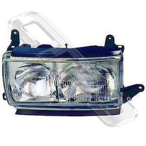 8132094-1G  - HEADLAMP - L/H - W/E - TO SUIT TOYOTA LANDCRUISER FJ80 1990-92