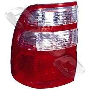 8133098-5G  - REAR LAMP - L/H - CLEAR/CLEAR/RED - TO SUIT TOYOTA LANDCRUISER FJ100 2001-